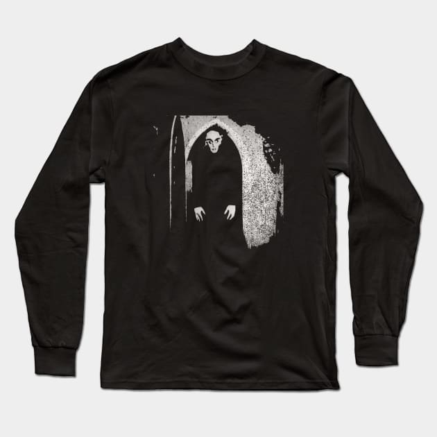 Nosferatu 1 Long Sleeve T-Shirt by GloopTrekker